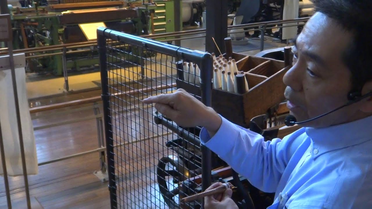 人力織機から動力織機、自動織機へ･･･織機技術の変遷（トヨタ産業技術記念館)