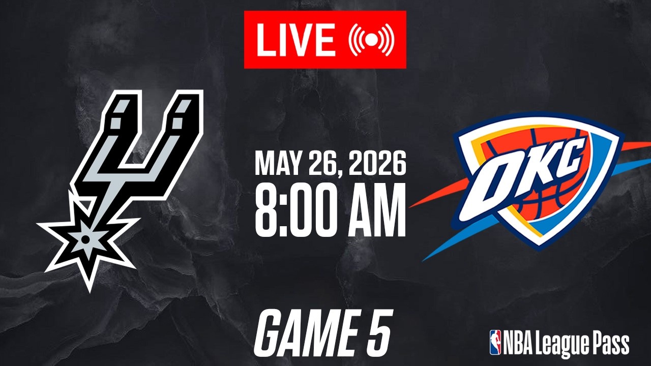 NBA LIVE! San Antonio Spurs vs Oklahoma City Thunder GAME 5 | May 26, 2026 | NBA 2K26 GAMEPLAY