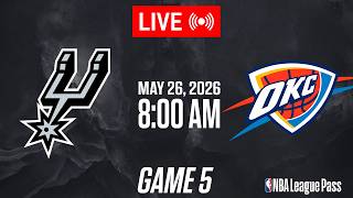 NBA LIVE! San Antonio Spurs vs Oklahoma City Thunder GAME 5 | May 26, 2026 | NBA 2K26 GAMEPLAY