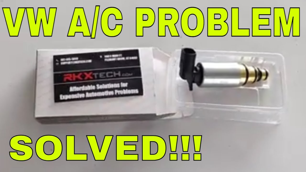 VW Jetta TDI AC Not working ?  Compressor Valve replacement Valeo compressor