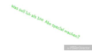 Was soll ich als 100 Abo special machen