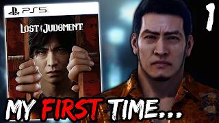 Playing Lost Judgment: The Kaito Files for the FIRST Time | Part 1