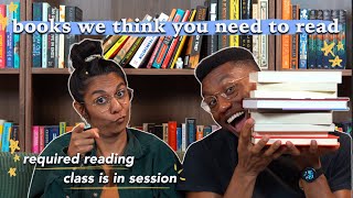 class is in session! our required reading 📚... as of right now
Hello Class.
Today we are discussing the books that would (potentially) appear on our curriculum should we somehow be trusted to teach a writing class. Obviously, we dont have the credentials to do this, and we are operating mostly off vibes and our thoughts on these books. Let us know what you think of our syllabi and the books weve chosen.
As always, thanks so much for watching! Well catch you in the streets, the comments, or the next video.
#books #booktubetbr #literaturebooks #fictionbooks #blackandbookish #booktube #bookrecommendations #bookish class is in session! our required reading 📚... as of right now