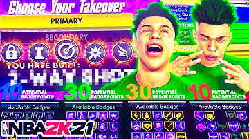 NBA 2K21 NEXT GEN DEMIGOD BUILD THAT CAN DO IT ALL.. best guard build nba2k21! best build 2k21