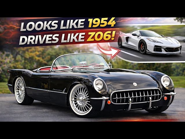 This Corvette Looks Like 1954 — But It Drives Like a Z06 - YouTube