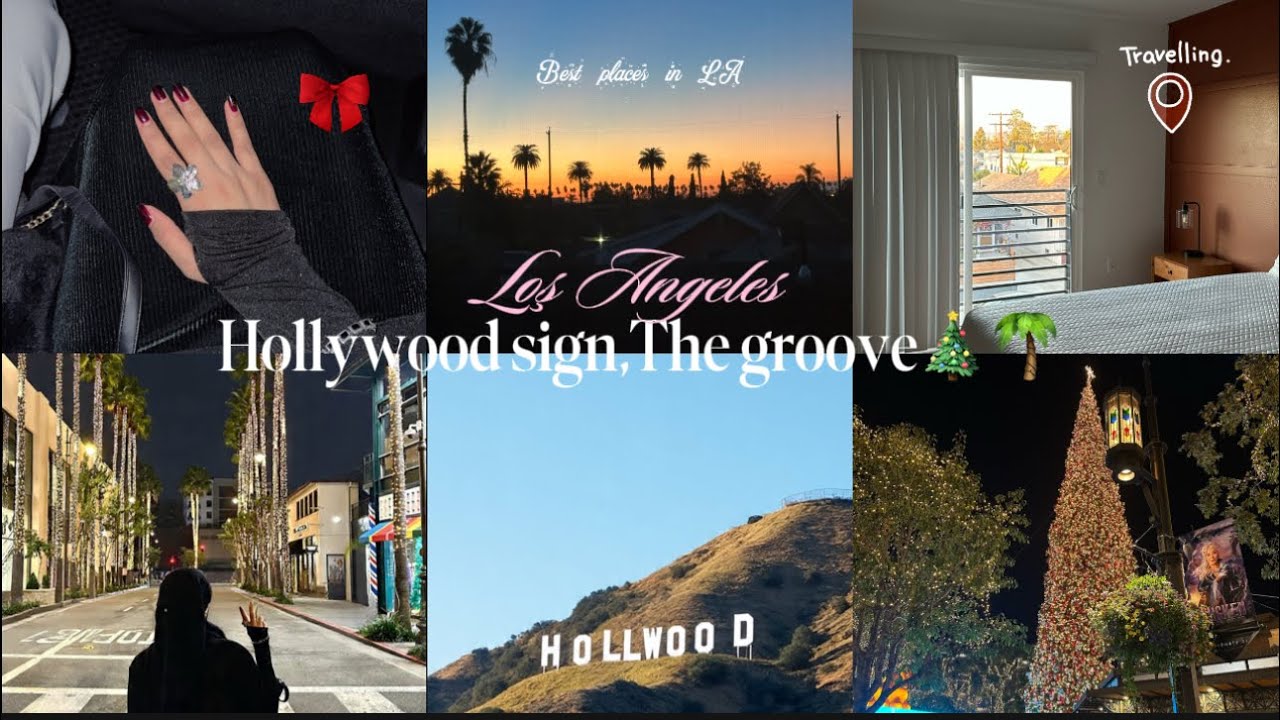 Journey to Los Angeles 🌴 From Long Roads to the City of Dreams | LA Travel Vlog