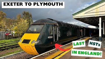 The End of an Era: A Final Ride on the Last HSTs in England!