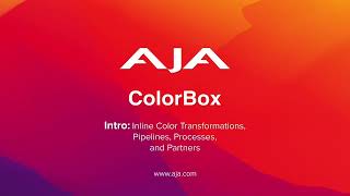 Intro: Inline Color Transformations, Pipelines, Processes, and Partners (Part 1)