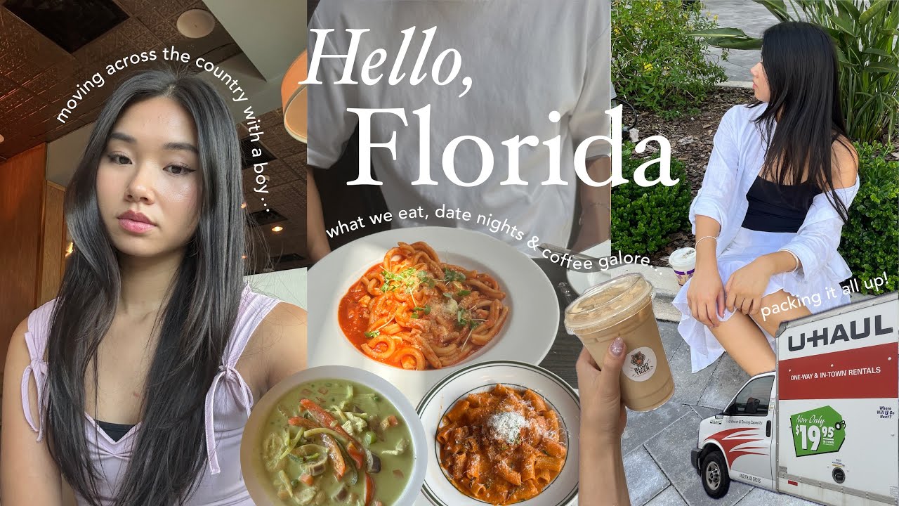 MOVING ACROSS THE COUNTRY with a BOY 📦💕 | productive wiml, date nights + cooking