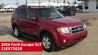 2008 Ford Escape XLT | General Features Quick Tour | Edmonton