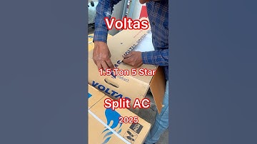 Voltas 1.5 Ton 5 star split Ac 2025 #bestdeals #airconditioner #buyac #dualcool #acunit