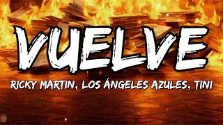 Ricky Martin, Los Ángeles Azules, TINI - Vuelve (Letra/Lyrics)