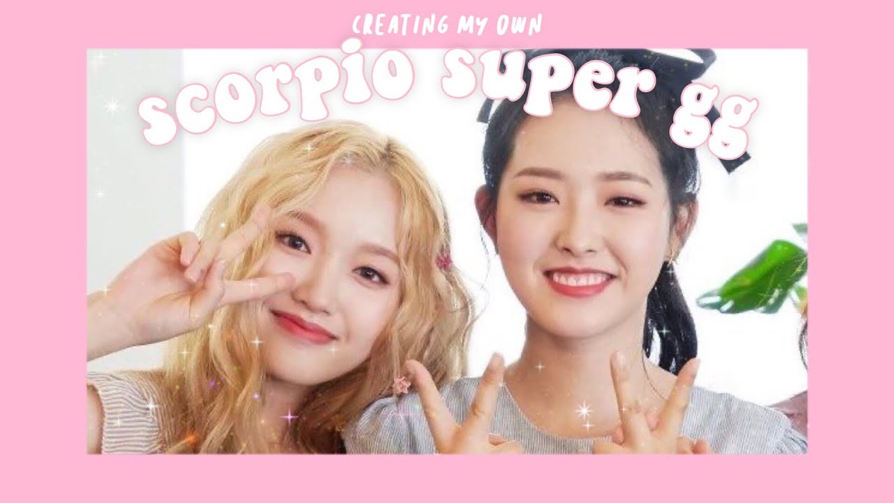 creating a scorpio kpop supergroup YouTube