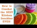 How to Crochet the BEST Kitchen Scrubber Ever!