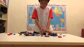 樂高超級英雄號 製作流程  使用KREO 變形金剛零件以及LEGO 超級英雄零件