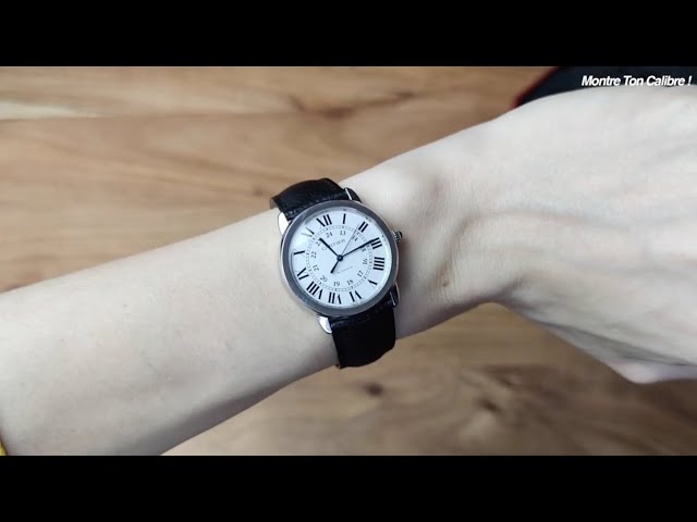 Cartier Ronde Solo (36 mm). Avis de cette montre (Montre Ton Calibre !) -  YouTube