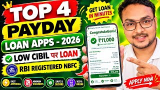 Top 4 Payday Loan Apps for Low Cibil 2026 | How to Get Loan with Low Cibil Score | New Loan Apps screenshot 5