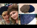 Basco semplice all'uncinetto - double face. Tutorial. How to crochet a beret