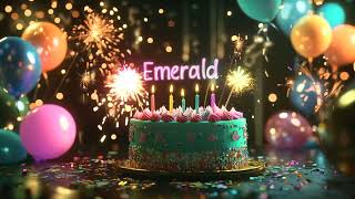 Happy Birthday Emerald - Happy Birthday Tu U Song Remix, Exclusive Celebration