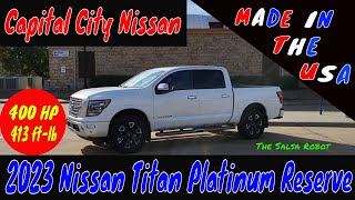 2023 Nissan Titan Platinum Reserve: Full Truck Review with TheSalsaRobot | Nissan USA #nissantitan