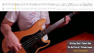 The Police-Roxanne-Bass Tab-Bass Cover-Live TV-1980