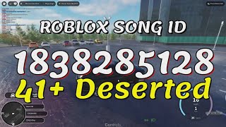 41+ Deserted Roblox Song IDs/Codes