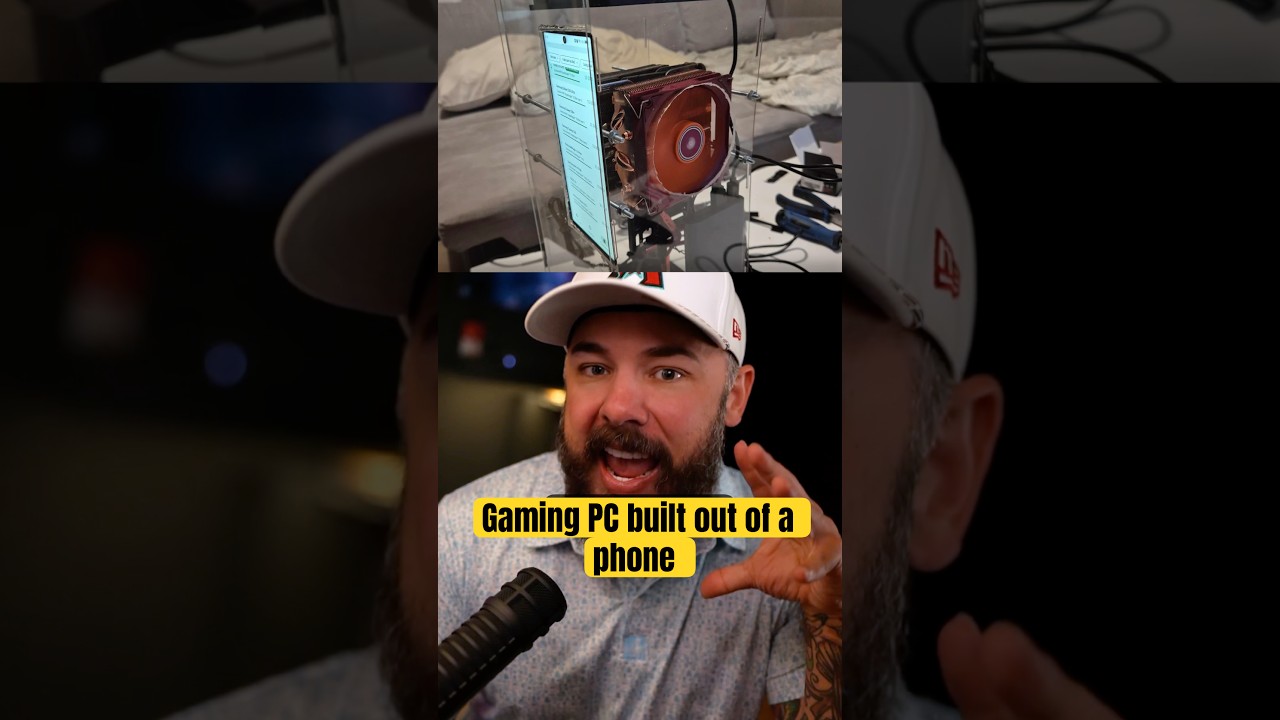 A Gaming PC Built Out Of A Phone