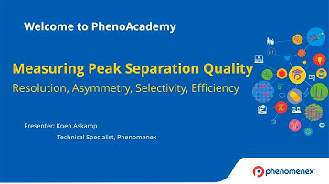 Measuring Peak Separation Quality