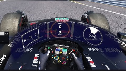 Testing my AC F1 HUD made in Unity