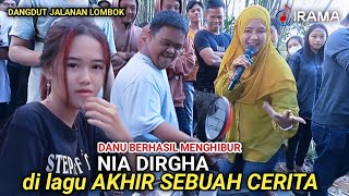 DANU BERHASIL MEMBUAT []NIA DIRGHA[] TERTAWA  KOCAK DI AKHIR SEBUAH CERITA