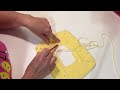 Como hacer vestidito a crochet para recién nacida ( Primera Parte)