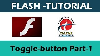 Flash | Animation Tutorial || Toggle - button Part-1