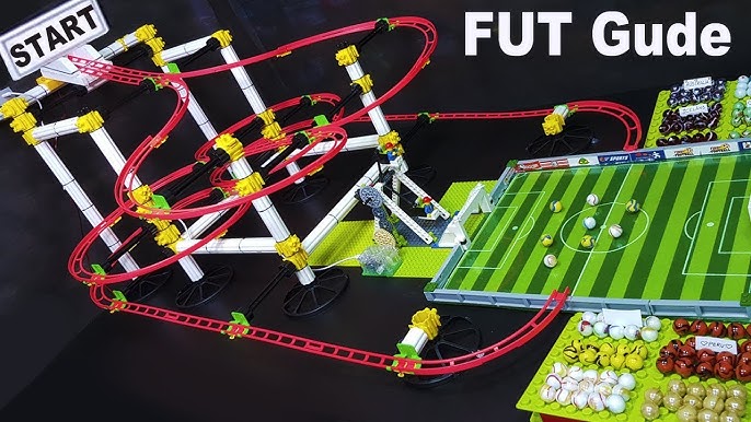 PISTA de FUTEBOL com BOLINHAS de GUDE - Torneio com 16 Países