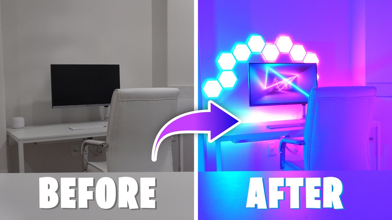 Room Before And After Led