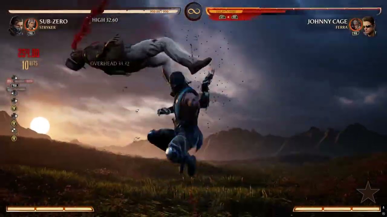 Subzero 41% combo MK1