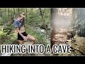 HIKING INTO A CAVE!