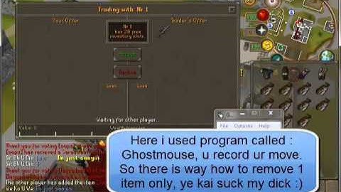 Spawnscape 614 trade glitch