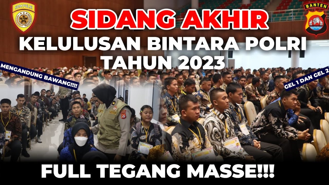 FULL TEGANG‼️ Sidang Akhir Kelulusan Bintara Polri 2023 #siswa #polisi #casis2022 #spn #indonesia