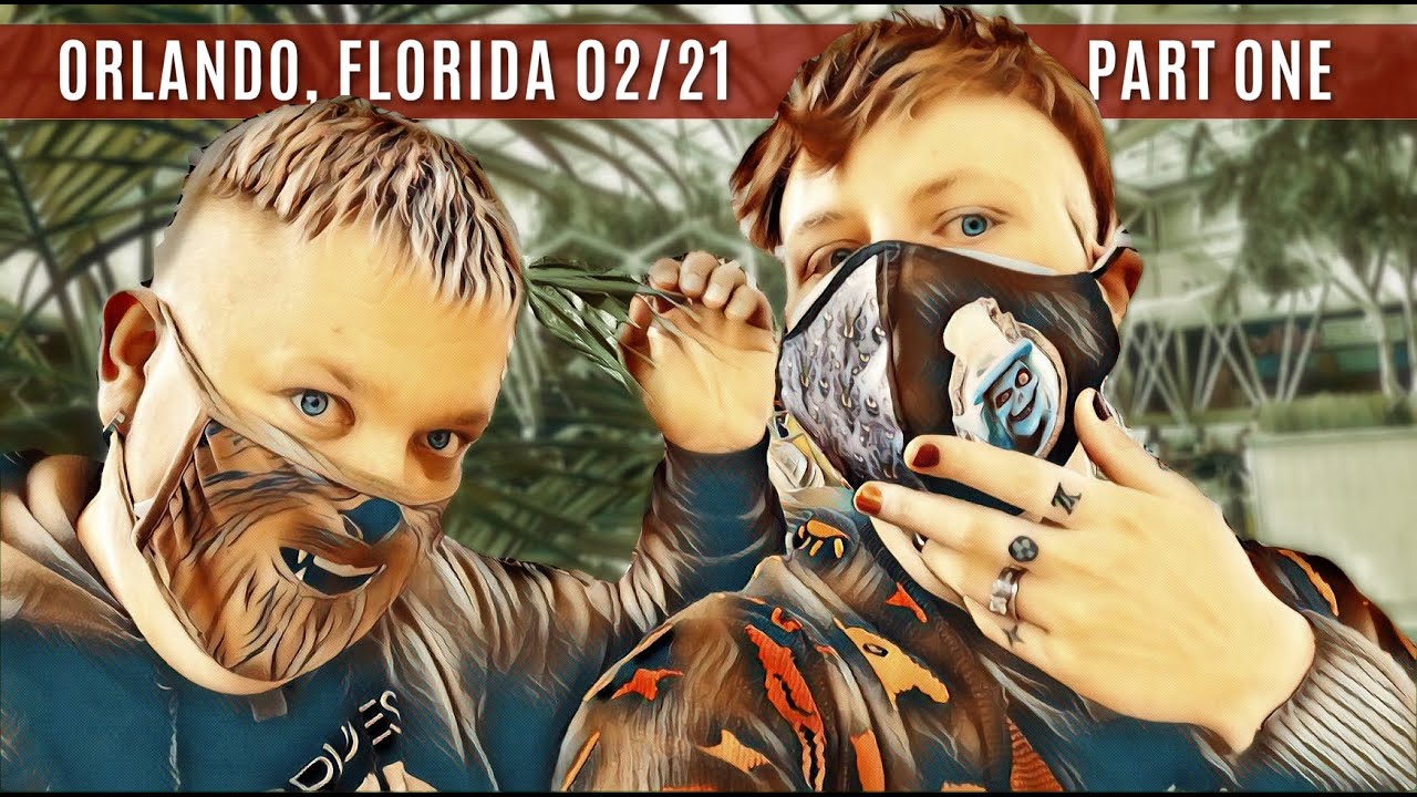 Taking a trip to Orlando, Florida with masks on! February 2021 Part One - Donuts and Butterbeer!