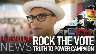 Insider Access | Rock The Vote's Truth to Power campaign