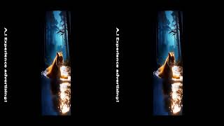 3D 환상적 분위기의 호랑이 체험 영상. This video is a 3D stereoscopic video.