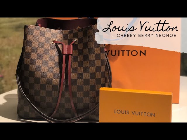 Louis Vuitton Damier Ebene Neonoe Cherry Berry