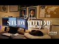 12 hours  studywork with me  my cats  background noise  fireplace  5010 pomodoro