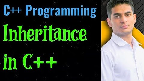 Inheritance in C++ in Hindi
