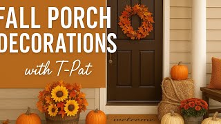Fall Porch Makeover: Decorating Ideas to transform your Porch - Easy Affordable Décor