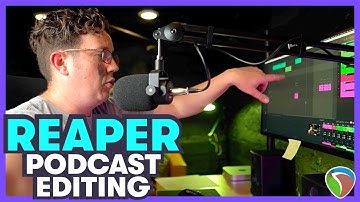 REAPER podcast editing tutorial (step-by-step for BEGINNERS)
