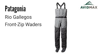 patagonia rio gallegos zip front wathose