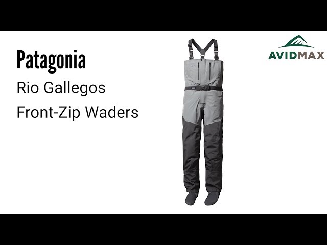 patagonia rio gallegos zip front wathose
