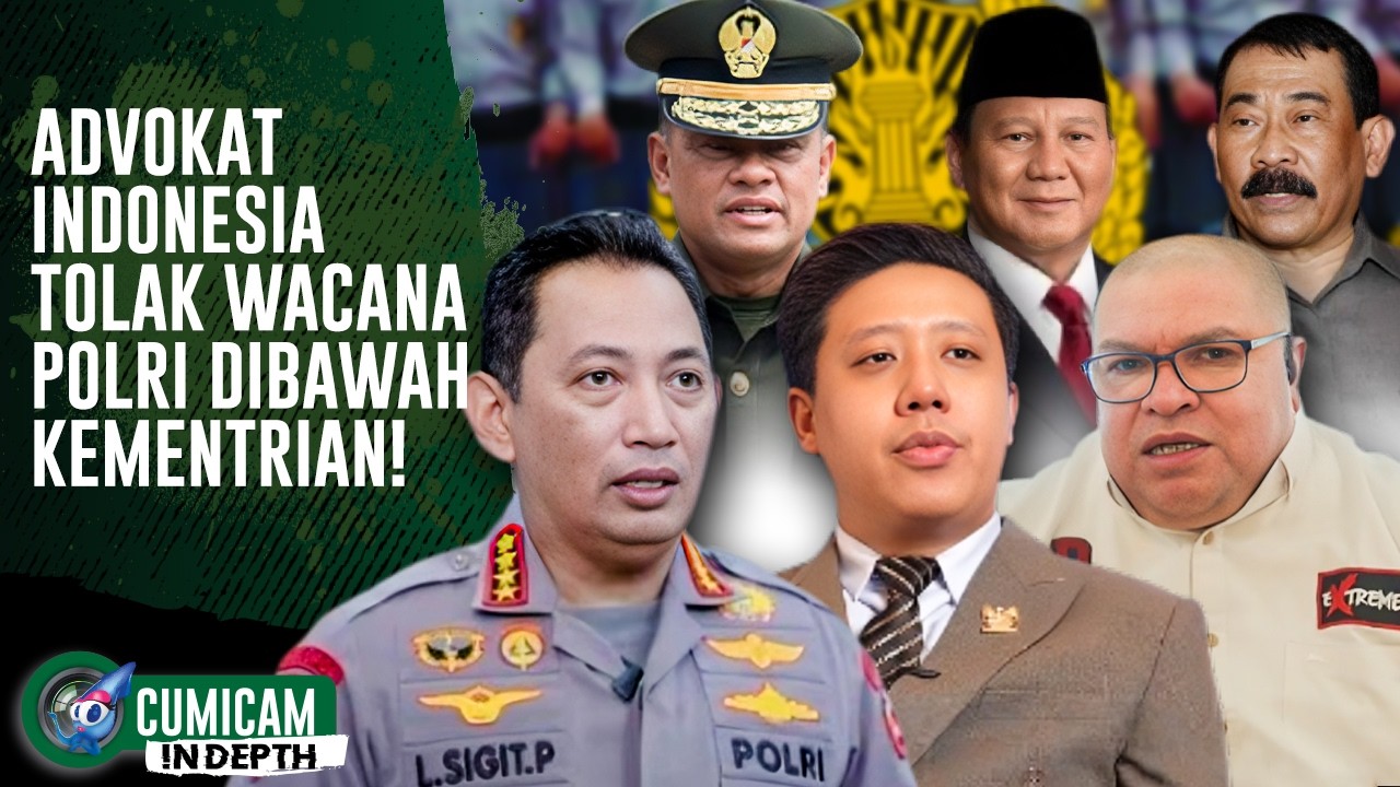 Advokat Indonesia Tolak Wacana Polri Dibawah Kementrian, Razman Senggol 2 Nama Jendral TNI! |INDEPTH