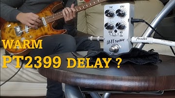 WARM PT2399 DELAY? 20 Minutes of Lo-Fi Tape Delay - Voltage Spikes Electronics